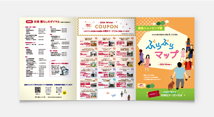 WEBサイト・PR誌・折込広告 - 墨染ショッピング街のイメージ